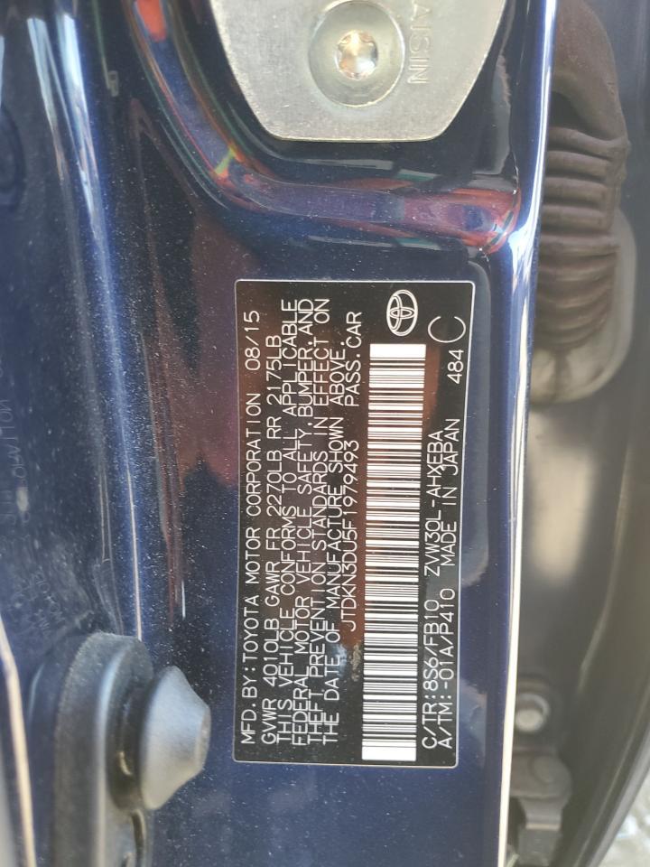 2015 TOYOTA PRIUS