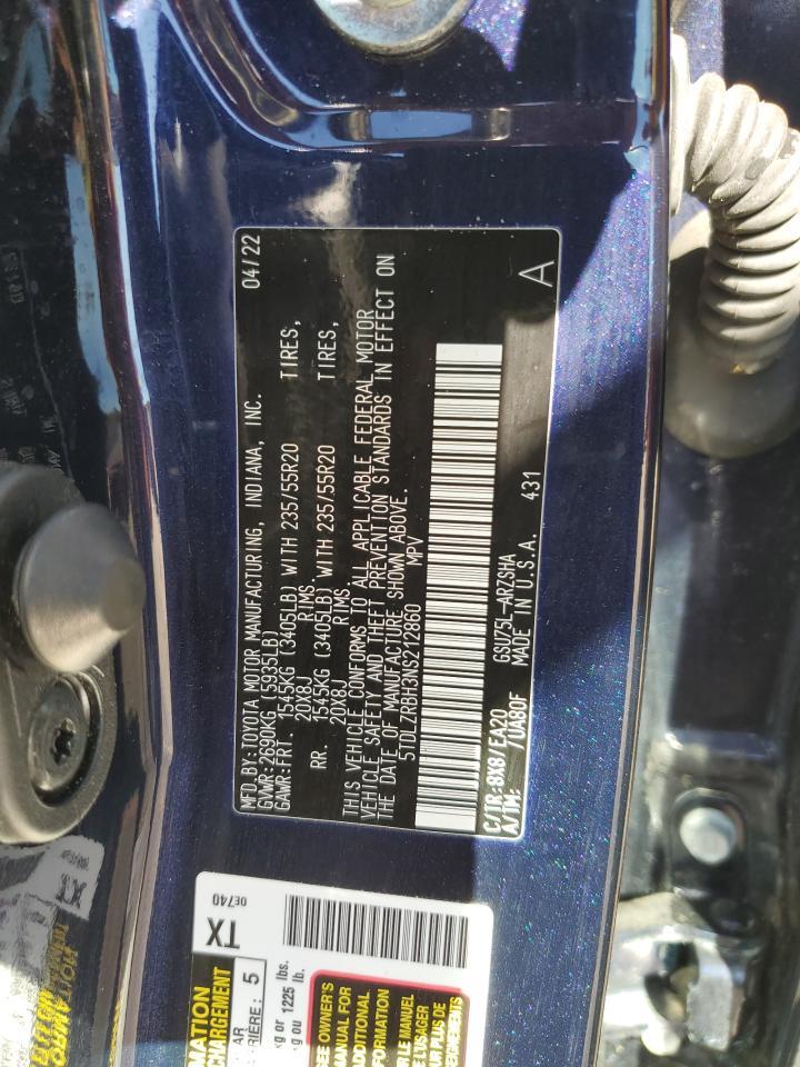 2022 TOYOTA HIGHLANDER