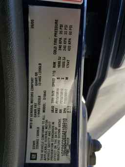 2010 CHEVROLET COLORADO