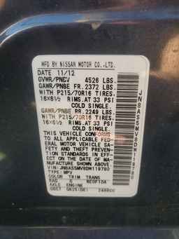 2013 NISSAN ROGUE