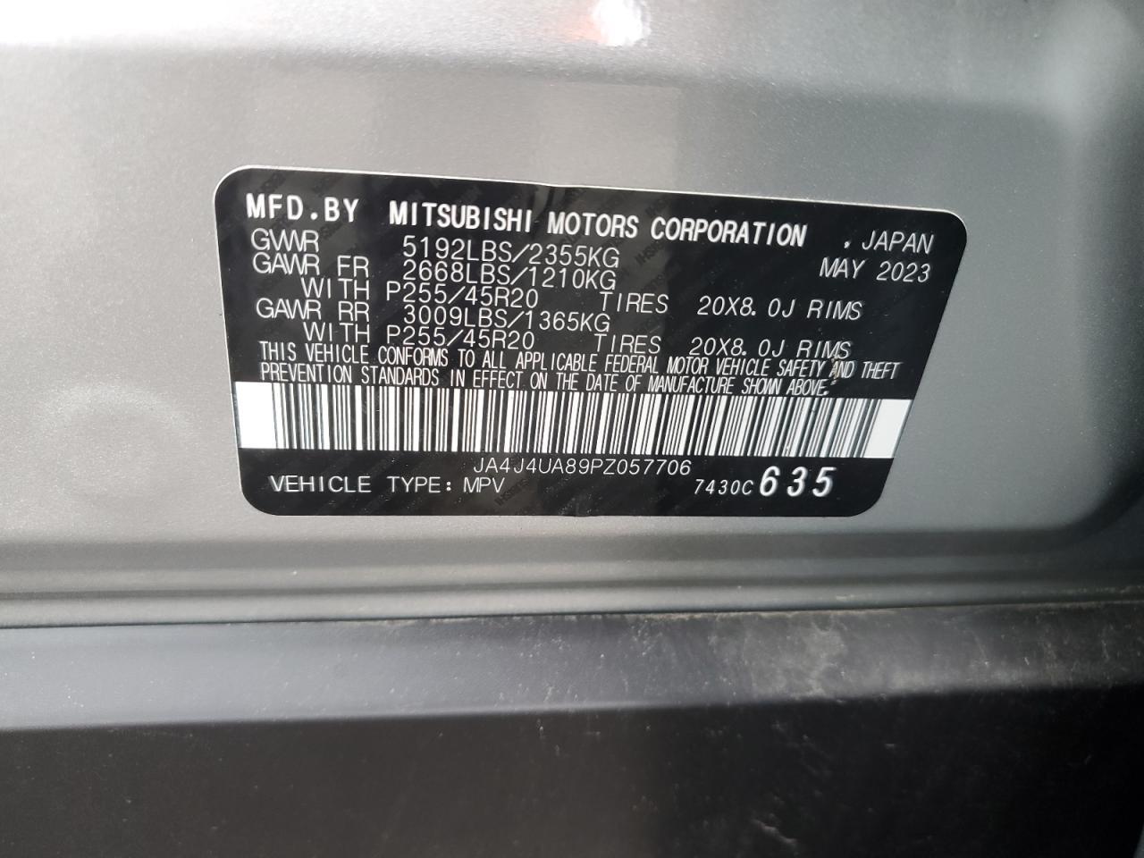 2023 MITSUBISHI outlander