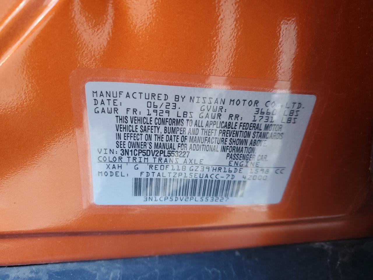 2023 NISSAN KICKS