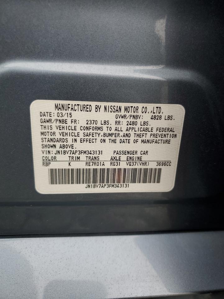 2015 INFINITI Q50