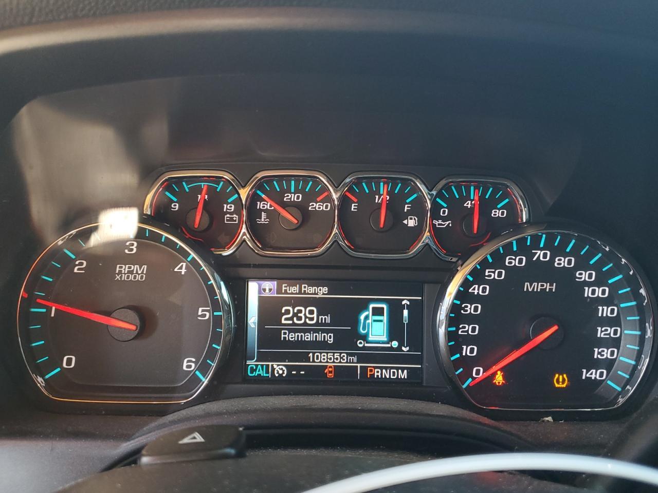 2016 CHEVROLET SILVERADO 1500