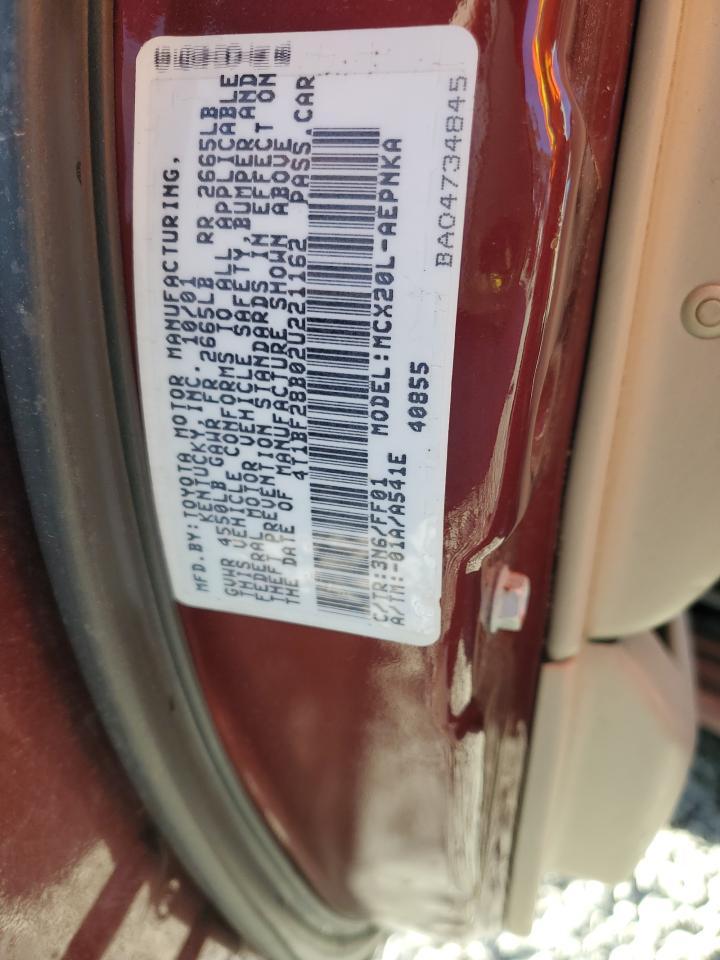 2002 TOYOTA Avalon