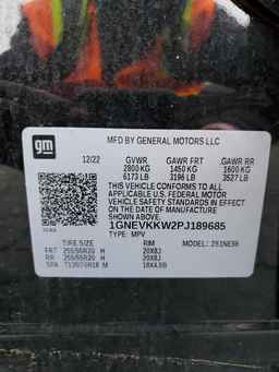 2023 CHEVROLET TRAVERSE