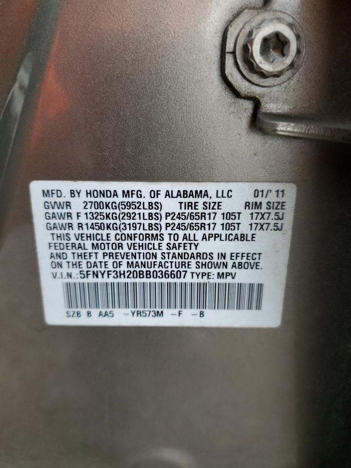 2011 HONDA PILOT
