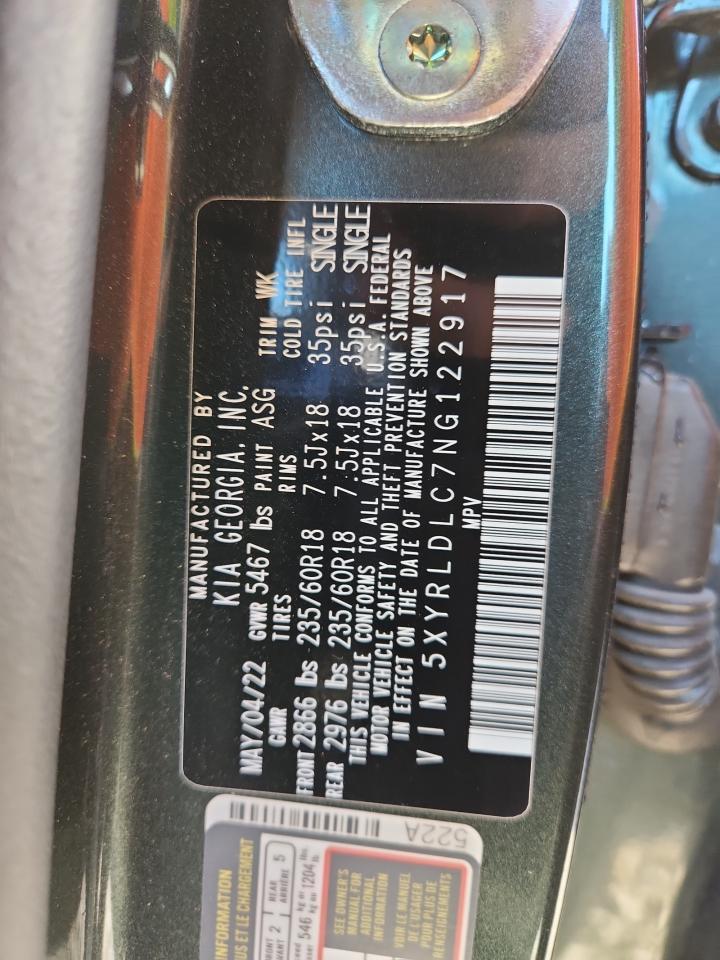 2022 KIA SORENTO