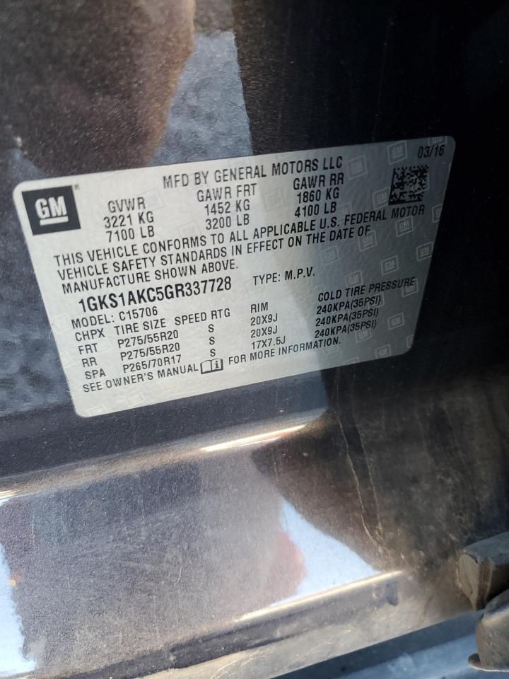 2016 GMC Yukon