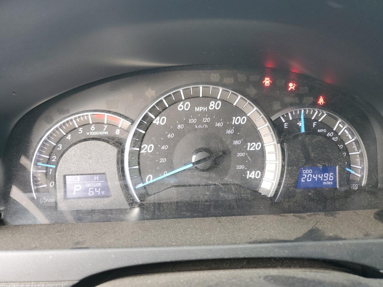 2012 TOYOTA CAMRY