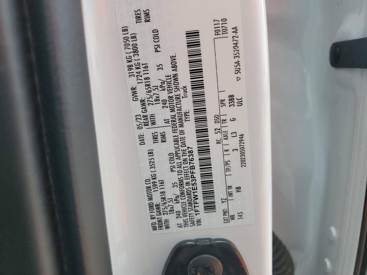 2023 FORD F-150