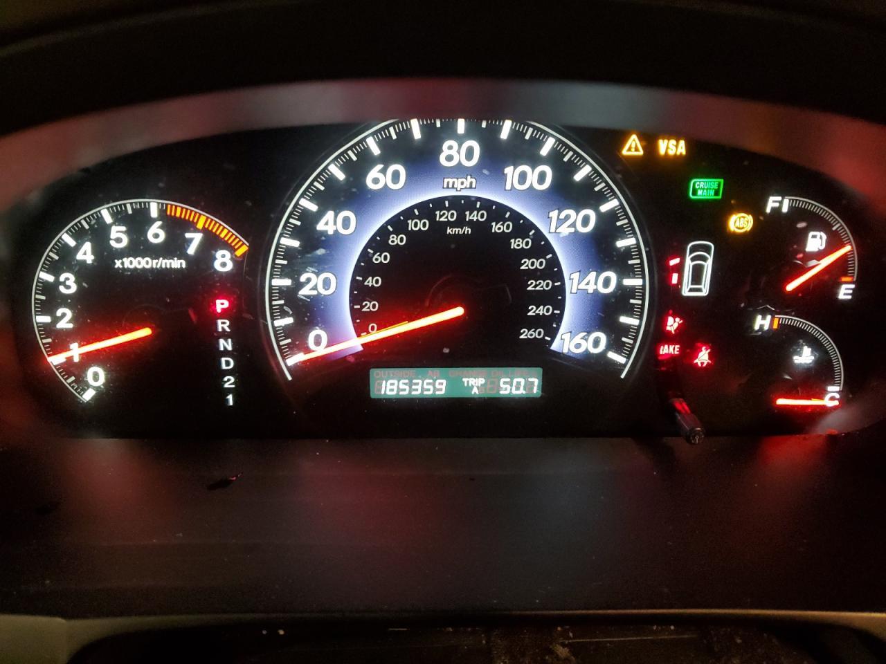 2009 HONDA ODYSSEY