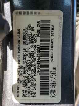 2010 TOYOTA COROLLA