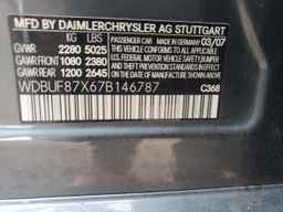2007 MERCEDES-BENZ E-Class