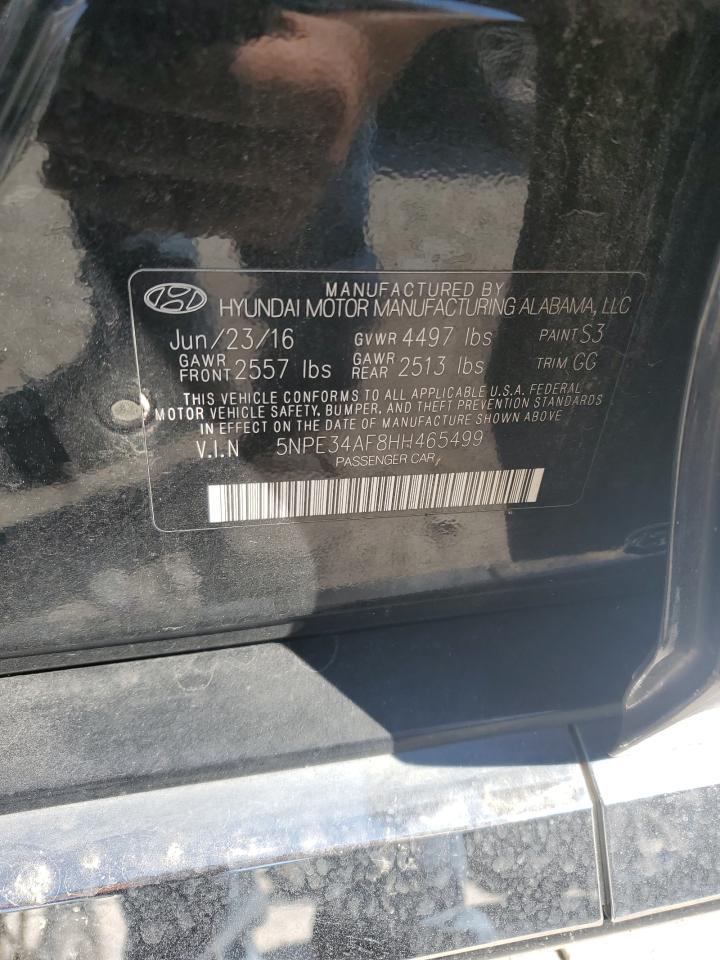 2017 HYUNDAI SONATA