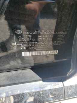 2017 HYUNDAI SONATA