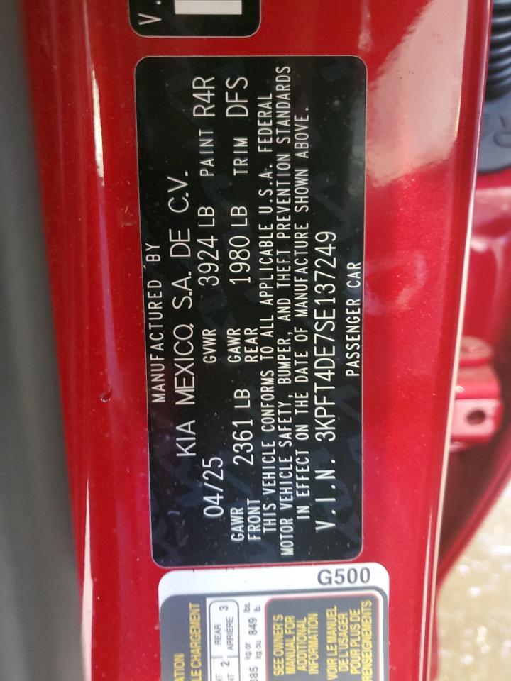 2025 KIA K4