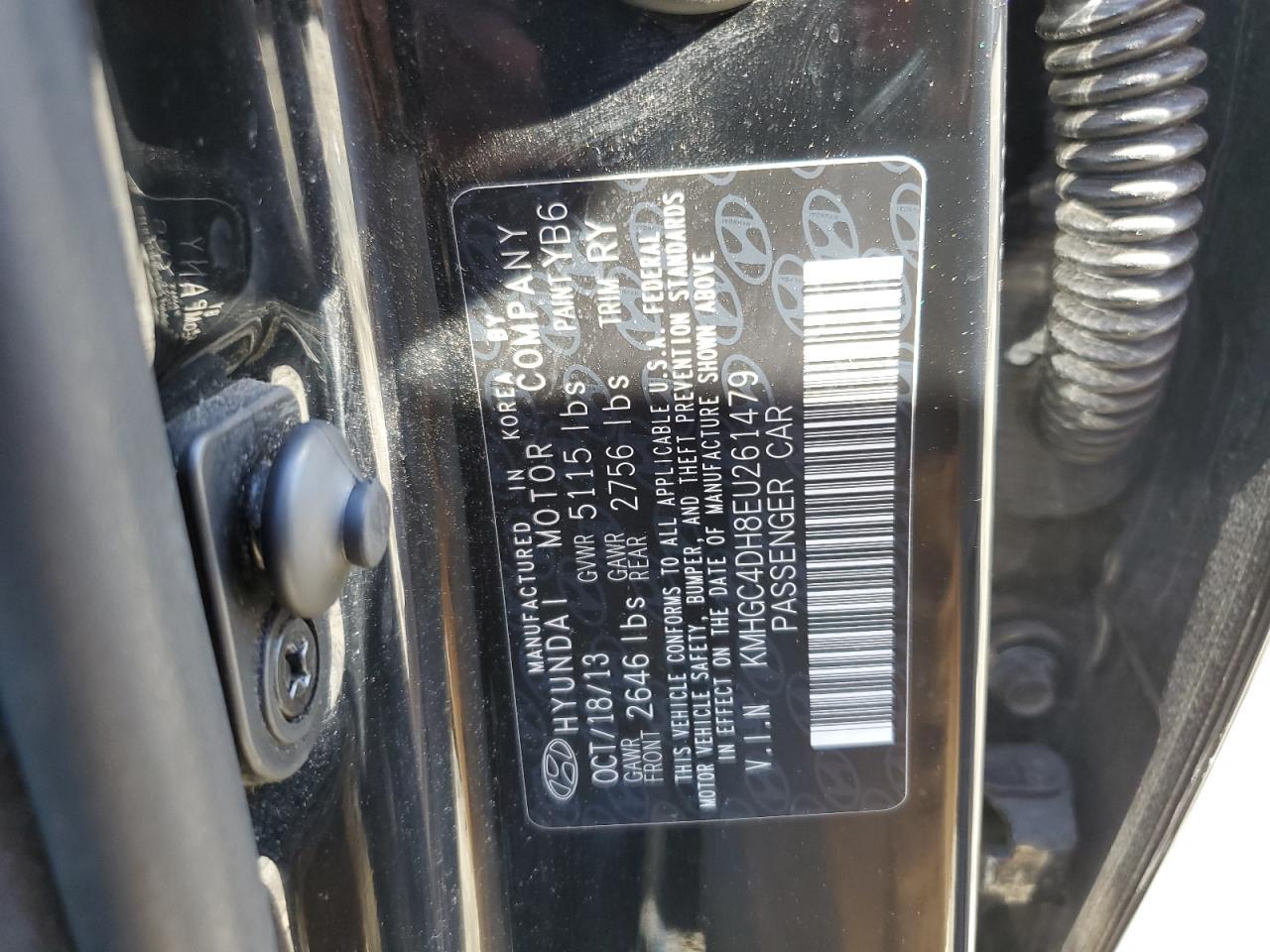 2014 HYUNDAI GENESIS