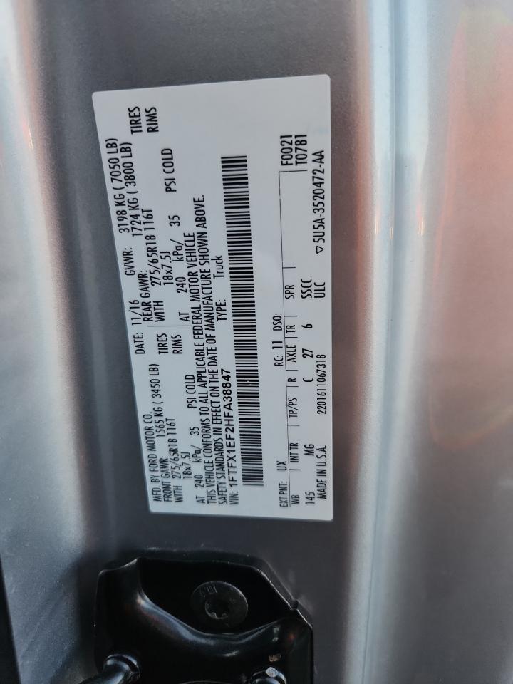 2017 FORD F-150