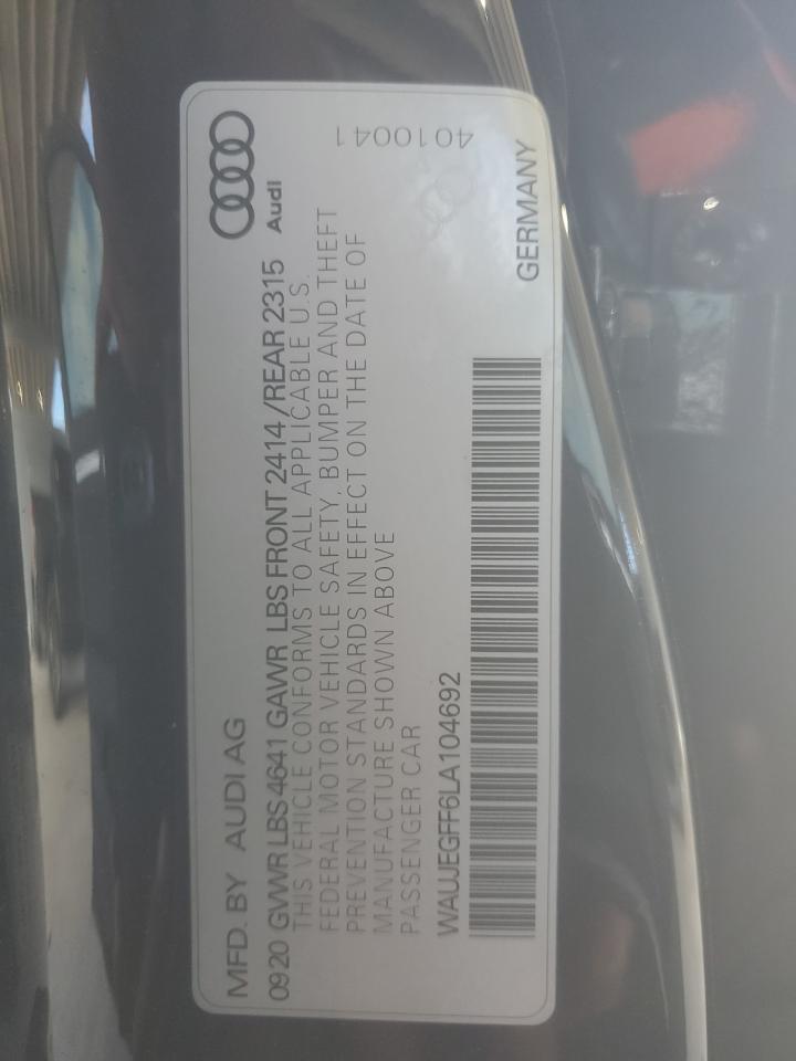 2020 AUDI A3