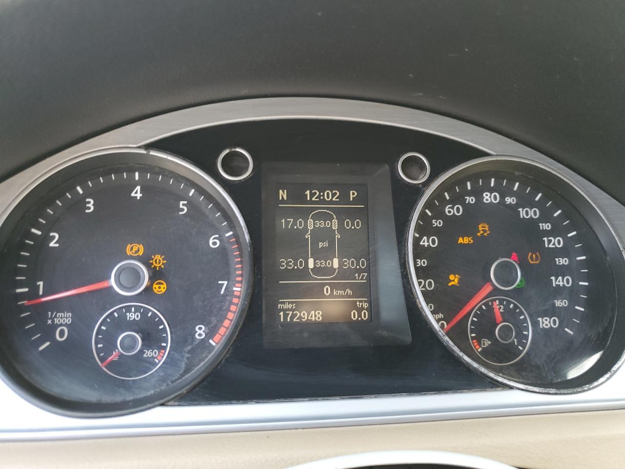 2013 VOLKSWAGEN CC