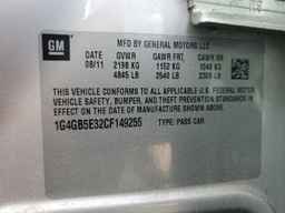 2012 BUICK LACROSSE