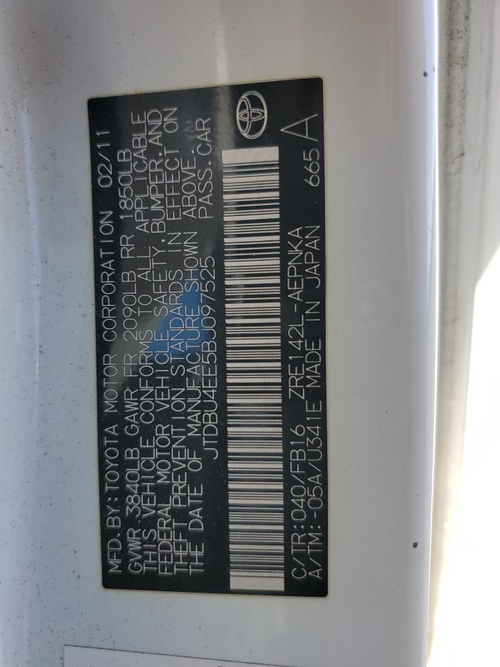 2011 TOYOTA COROLLA