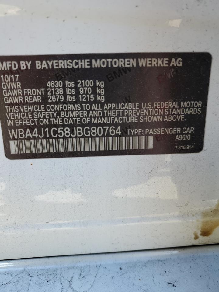2018 BMW 4 Series
