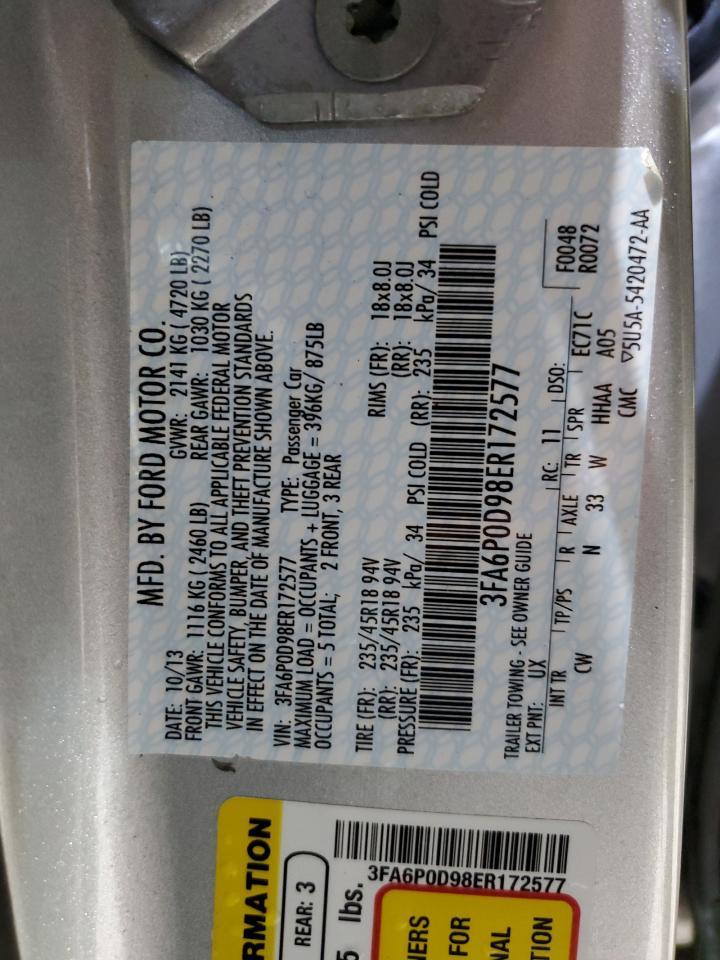 2014 FORD FUSION