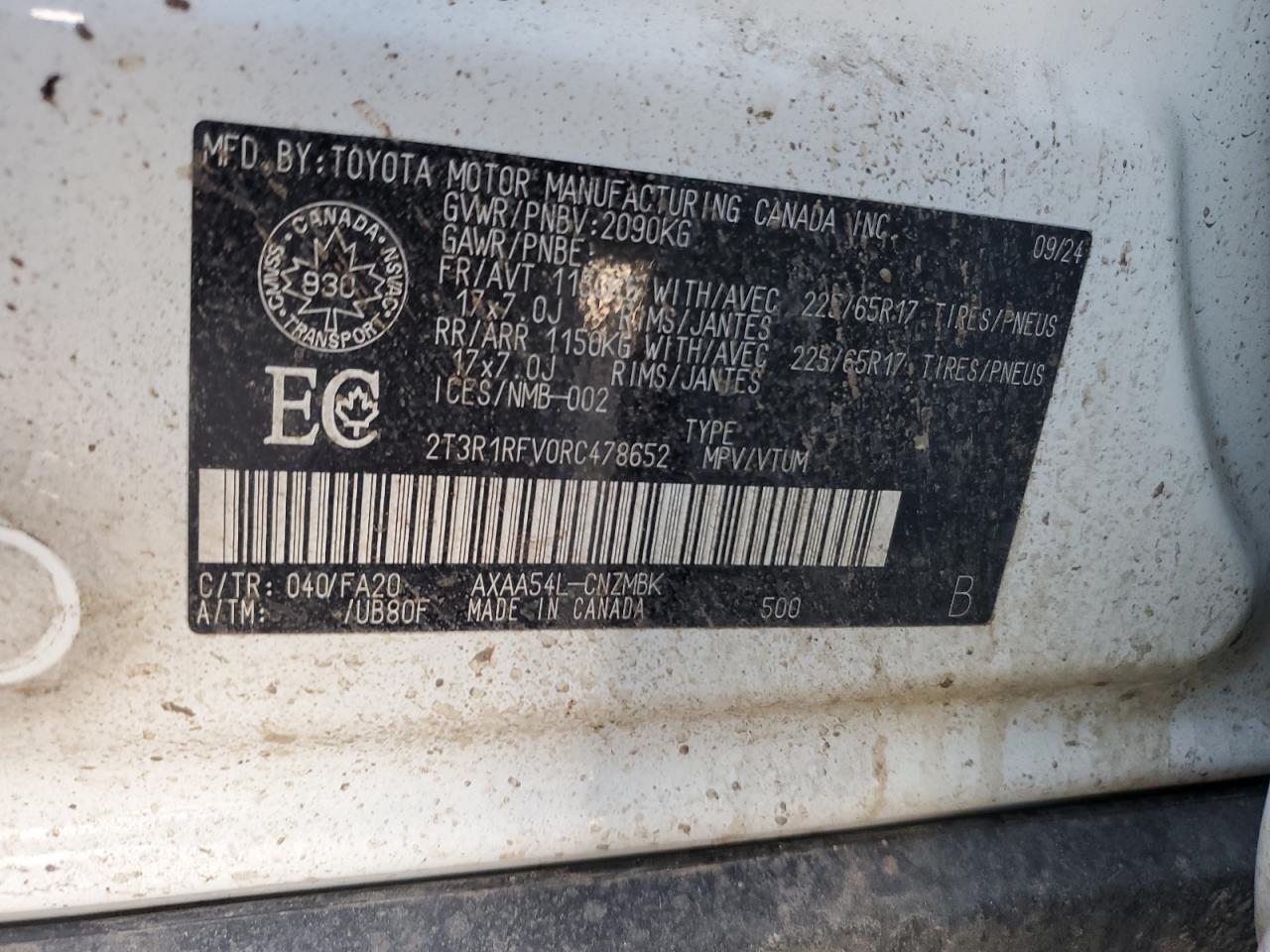 2024 TOYOTA RAV4