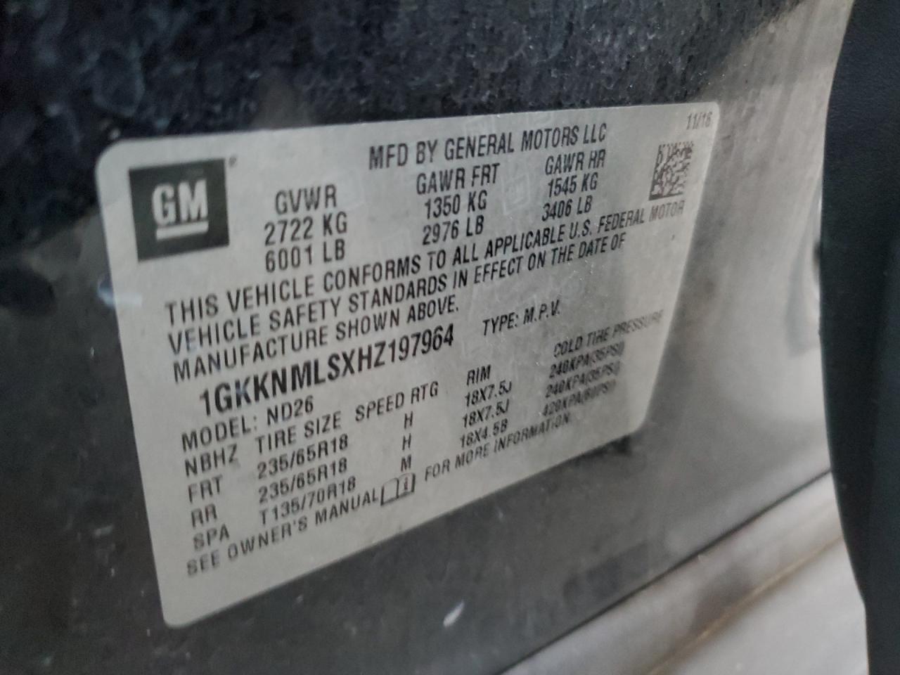 2017 GMC ACADIA