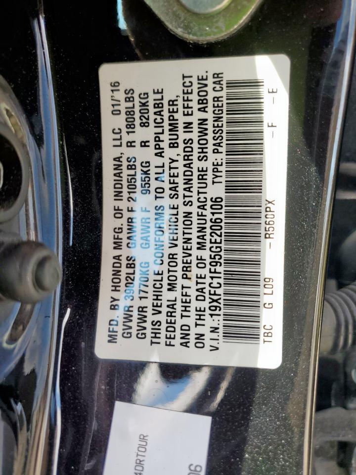 2016 HONDA CIVIC