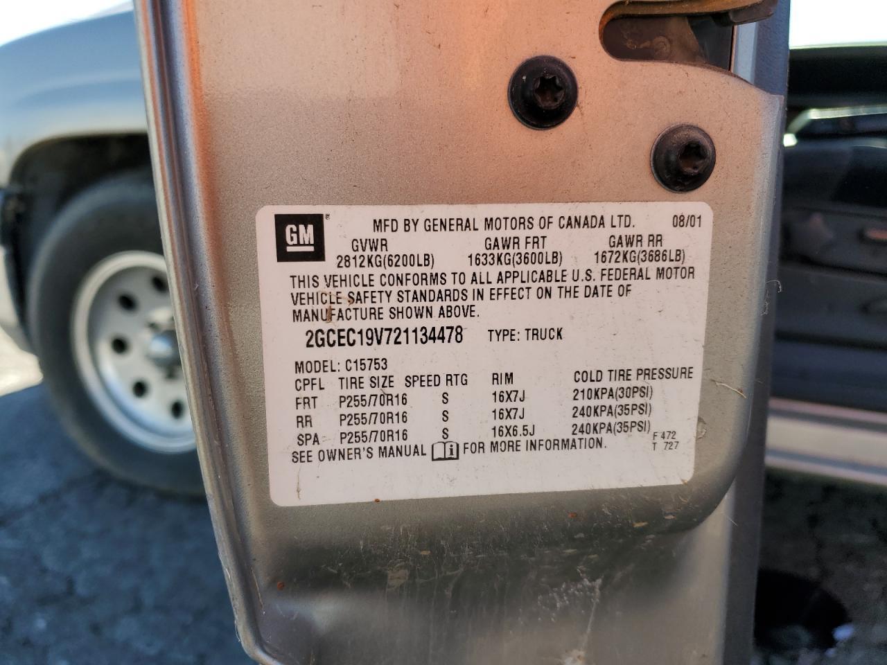 2002 CHEVROLET Silverado