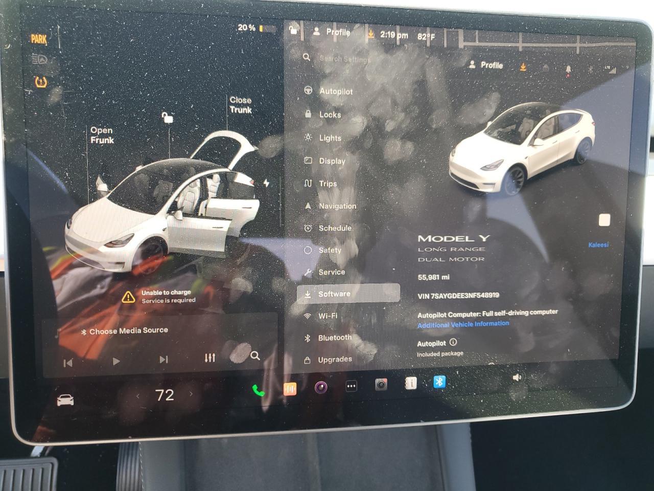 2022 TESLA MODEL Y