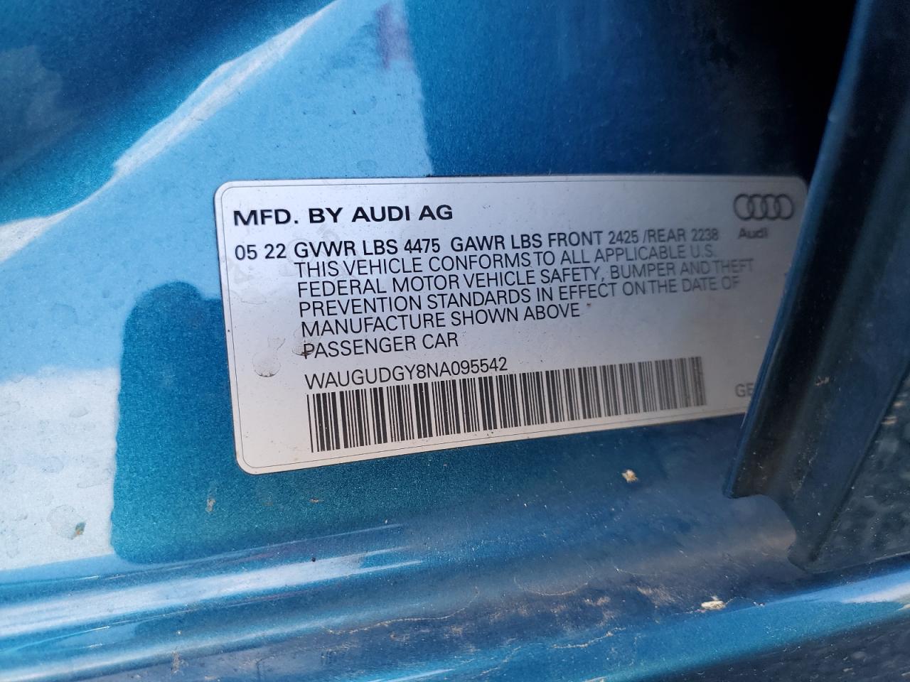 2022 AUDI A3