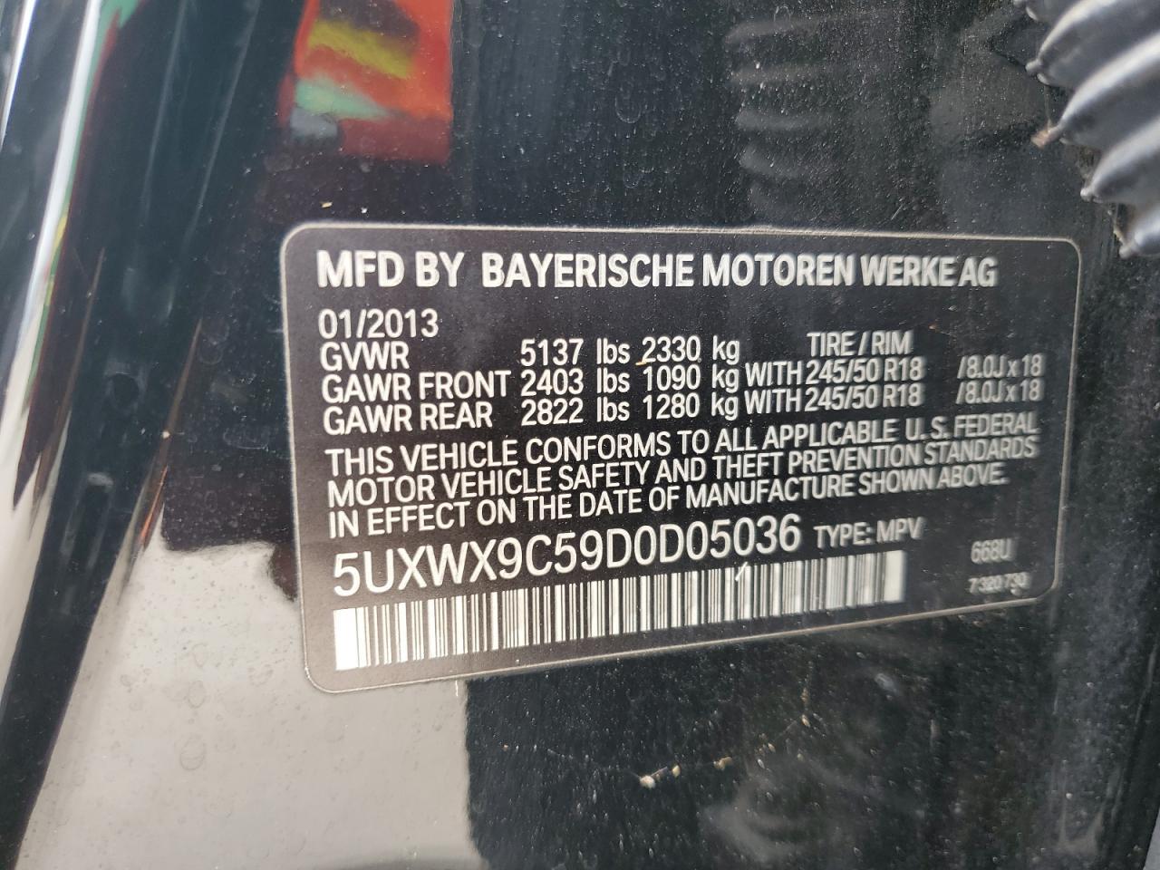 2013 BMW X3