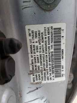 2013 HONDA CIVIC