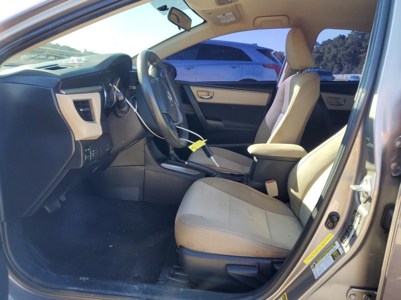 2016 TOYOTA COROLLA