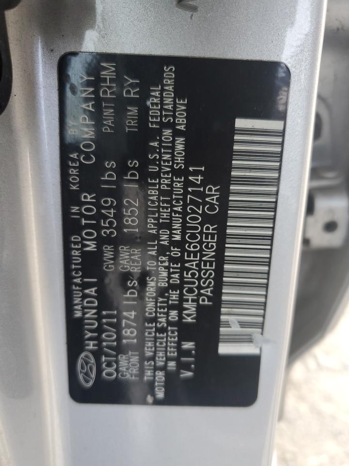 2012 HYUNDAI ACCENT