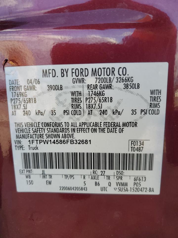 2006 FORD F-150