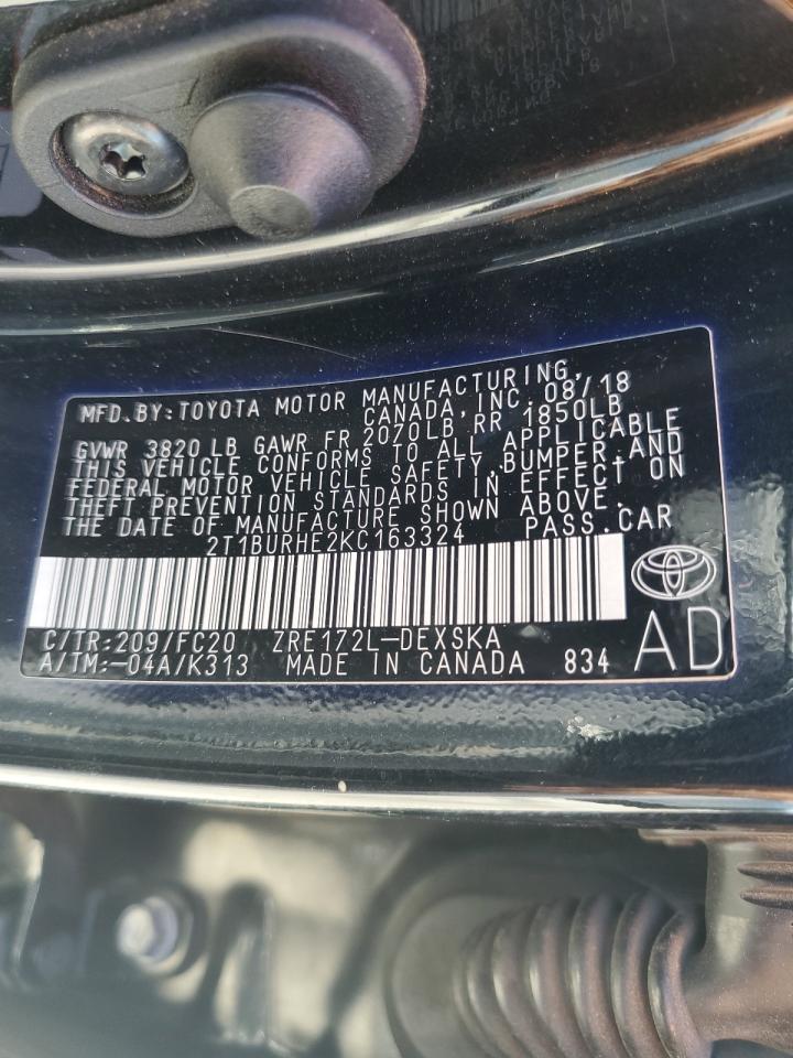 2019 TOYOTA COROLLA