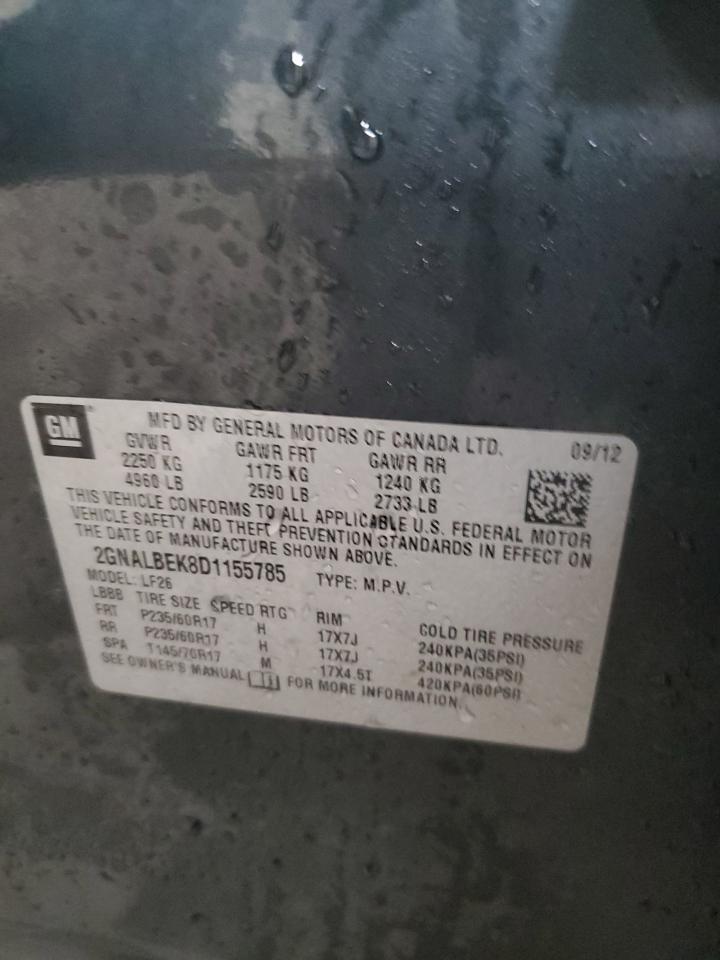 2013 CHEVROLET EQUINOX