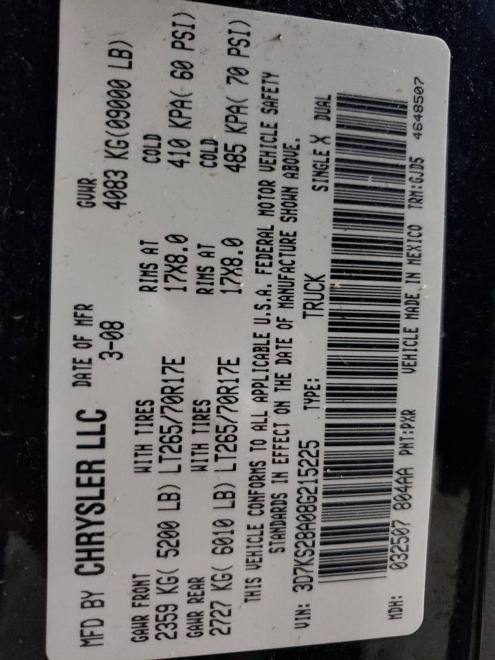 2008 DODGE Ram 2500