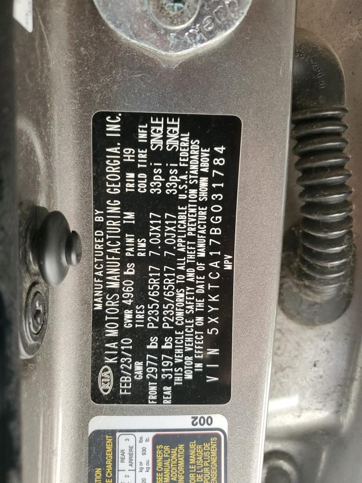 2011 KIA SORENTO