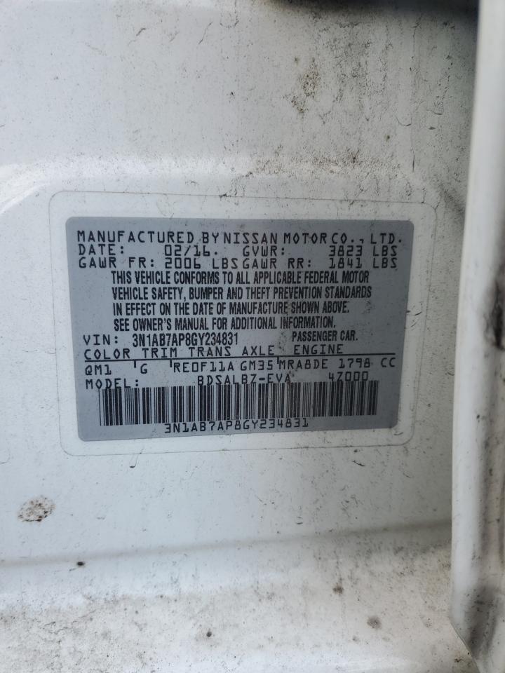 2016 NISSAN SENTRA