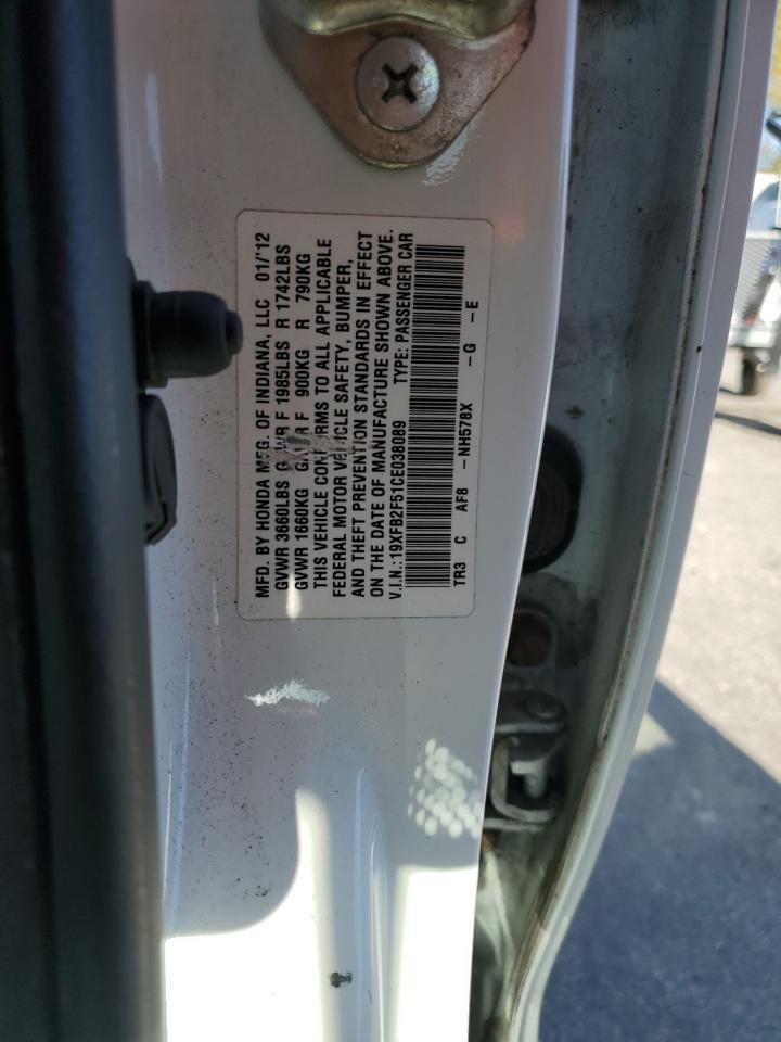 2012 HONDA CIVIC