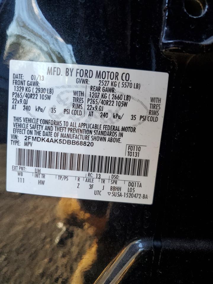 2013 FORD EDGE