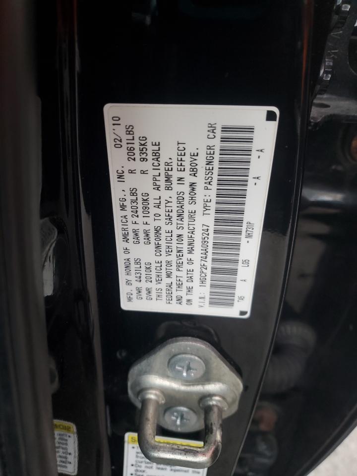 2010 HONDA ACCORD