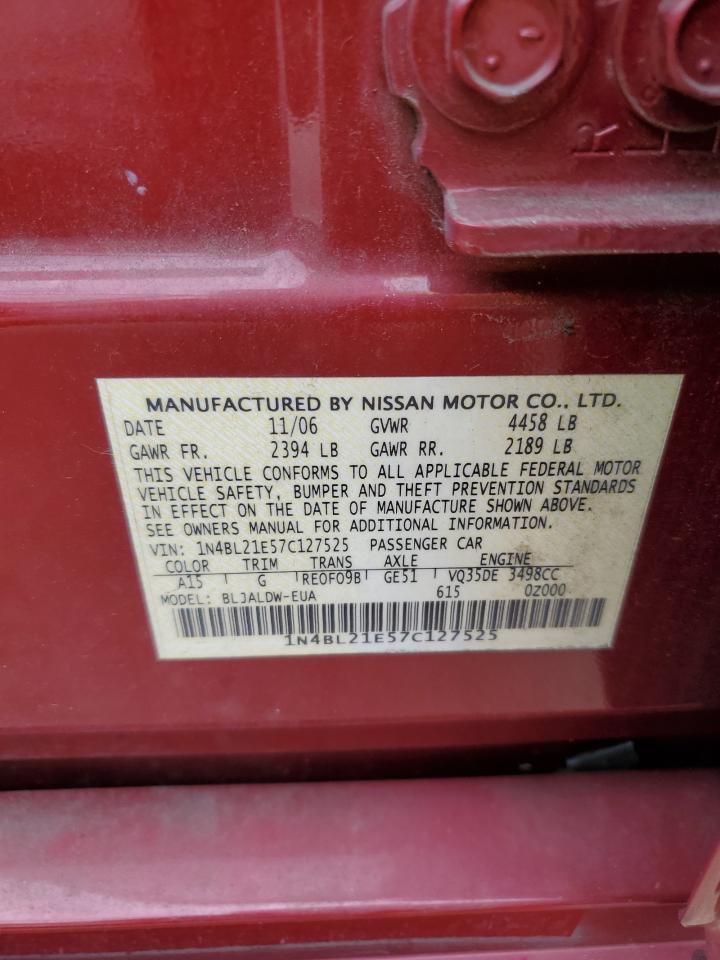 2007 NISSAN ALTIMA