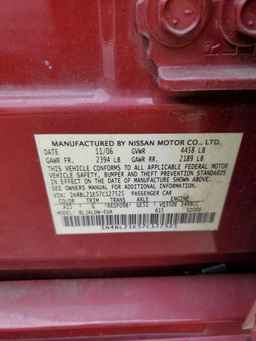2007 NISSAN ALTIMA